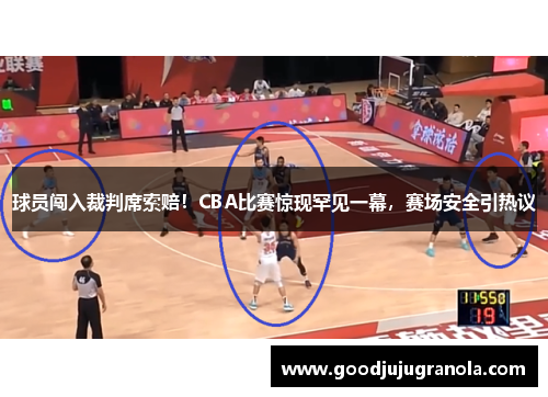 球员闯入裁判席索赔！CBA比赛惊现罕见一幕，赛场安全引热议